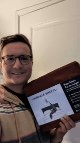 Miracle Sheets customer — James T.